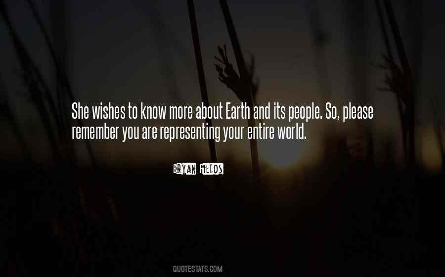 Earth More Quotes #97702