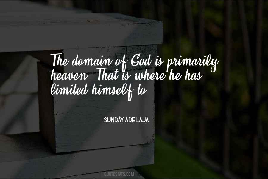 Heaven Where God Quotes #835752