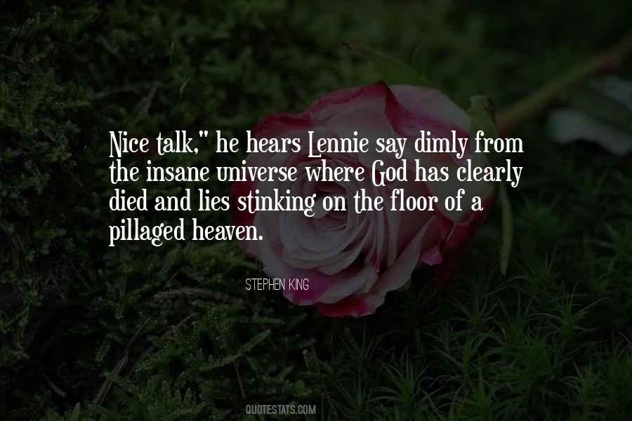 Heaven Where God Quotes #839198
