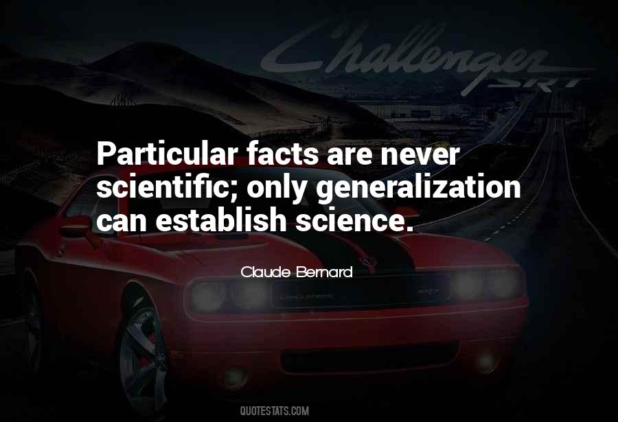 Quotes About Scientific Facts #425294