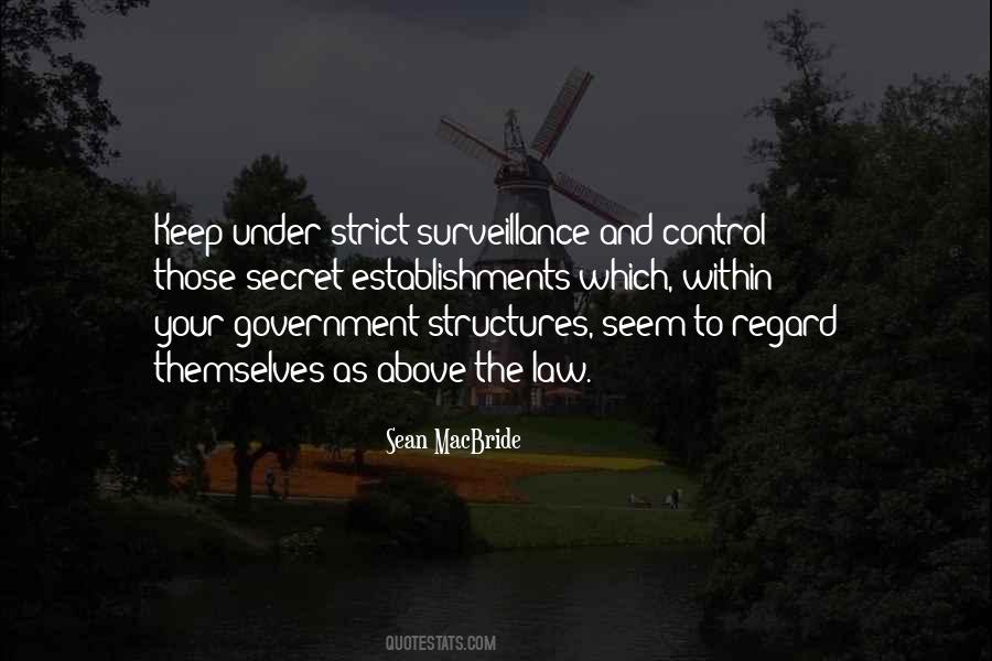 Quotes About Surveillance #1127413
