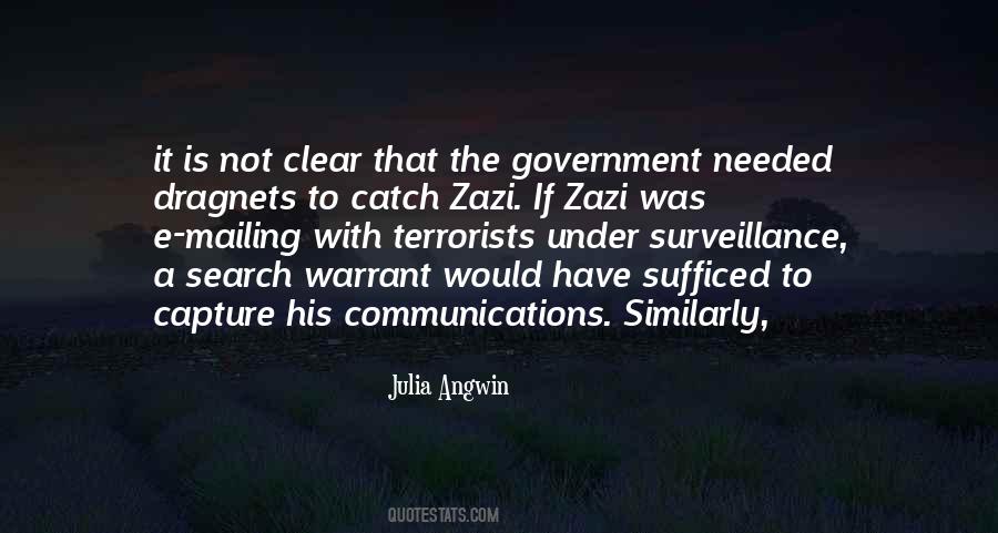 Quotes About Surveillance #141013