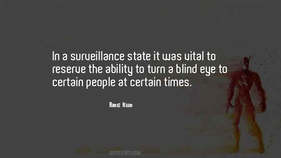 Quotes About Surveillance #7017