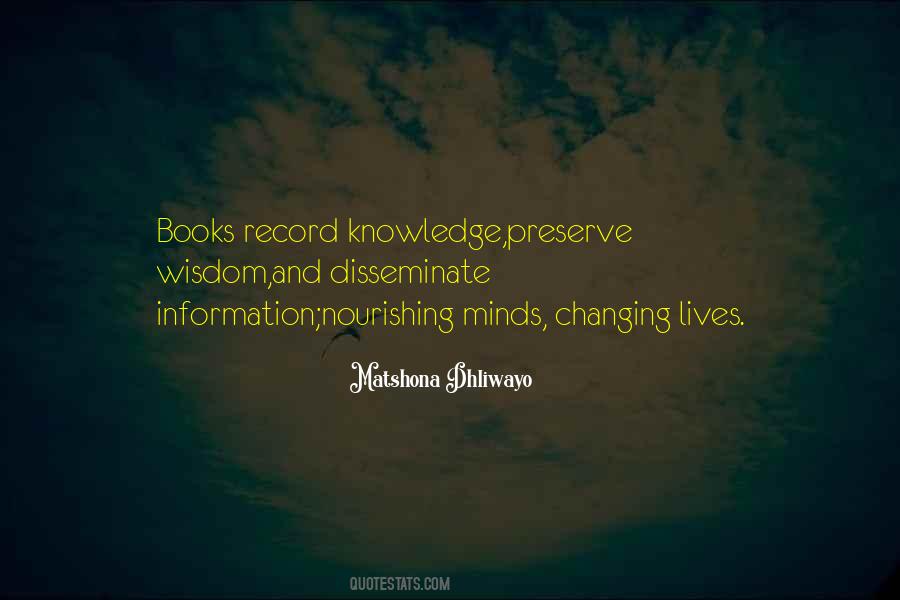 Quotes About Books And Knowledge #10229