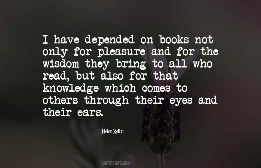 Quotes About Books And Knowledge #284084