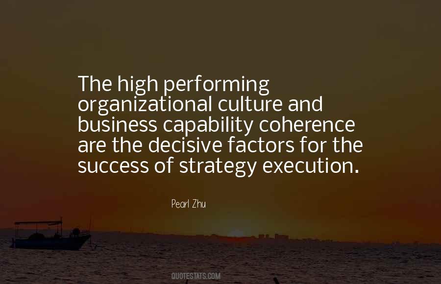 Quotes About Organizational Success #294485