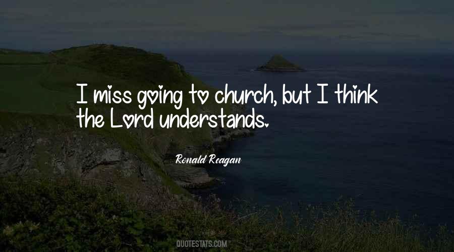 Quotes About Going To Church #1311685