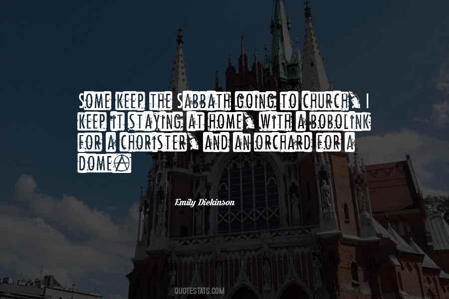 Quotes About Going To Church #1384749