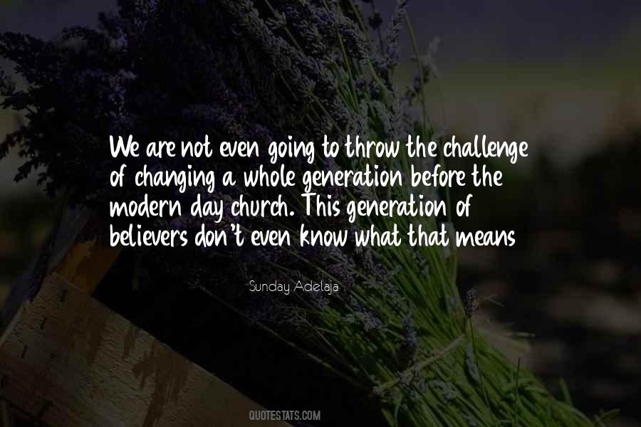 Quotes About Going To Church #165823