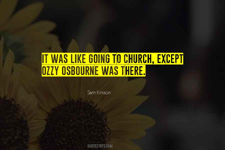 Quotes About Going To Church #1733274