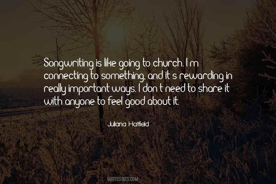 Quotes About Going To Church #232065