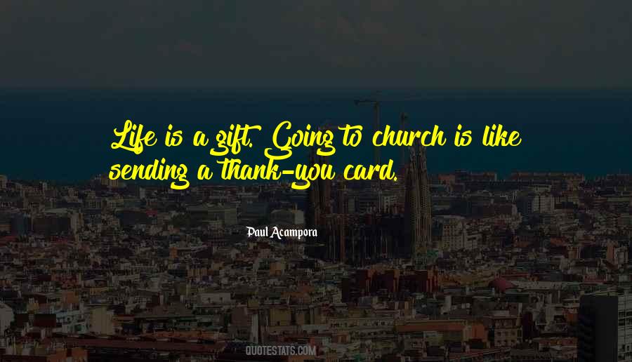 Quotes About Going To Church #75478