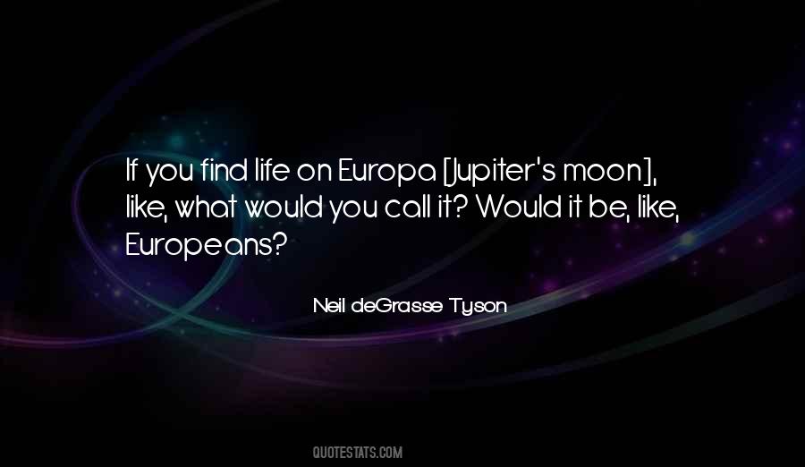 Quotes About Europa #126606