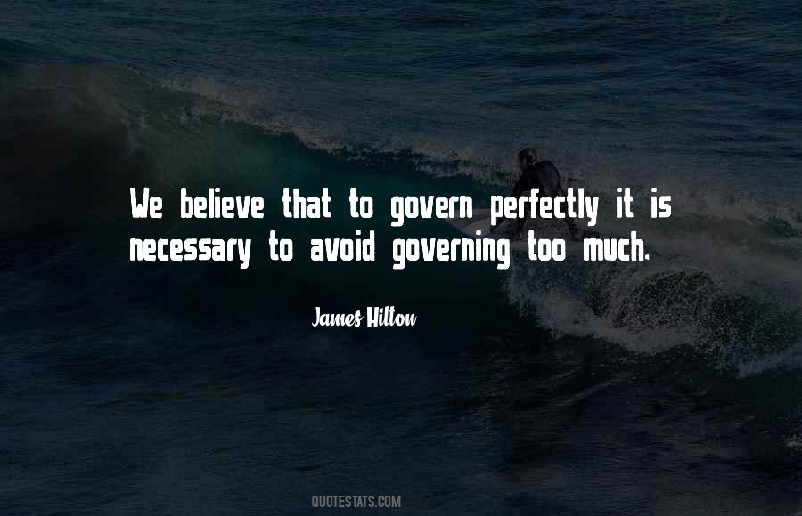 Quotes About Governing #1053763