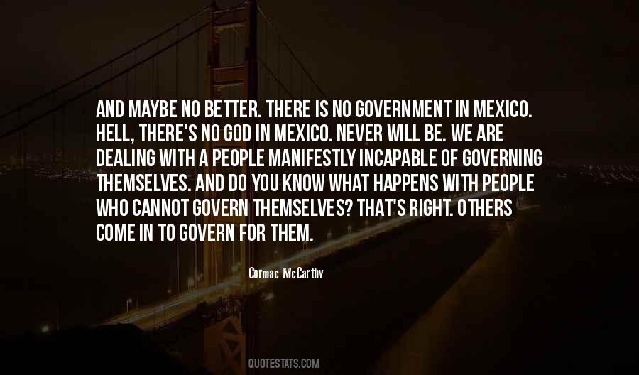 Quotes About Governing #1253279
