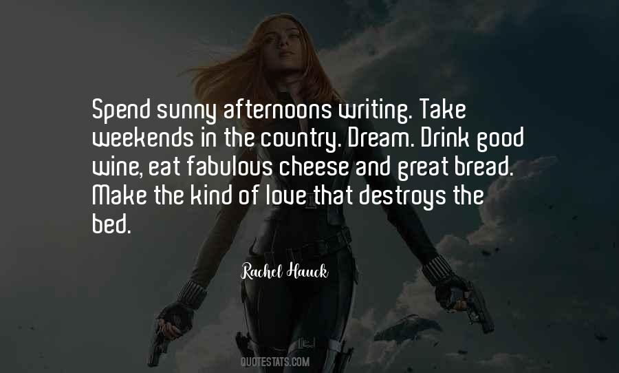 Quotes About Cheese And Wine #13952