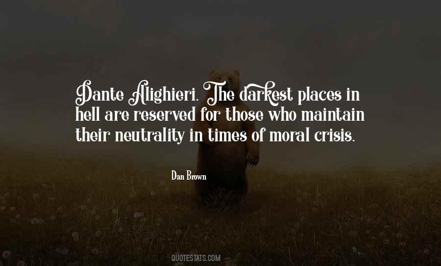 Quotes About Hell Dante #1422463