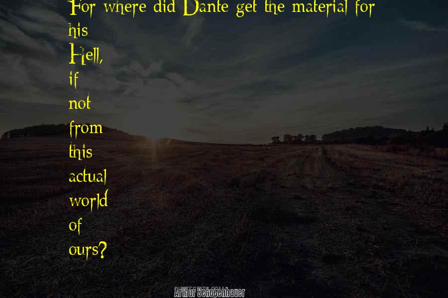 Quotes About Hell Dante #1714490