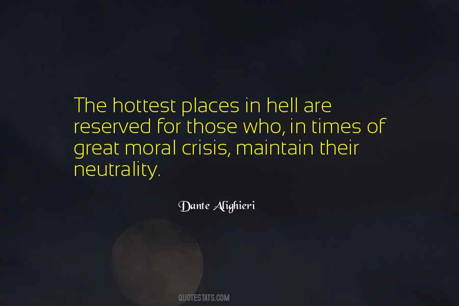 Quotes About Hell Dante #562292