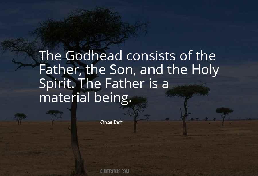 Quotes About The Godhead #272230