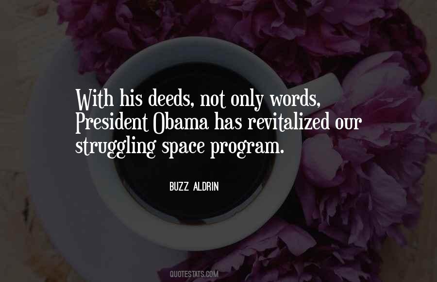 Quotes About Deeds Not Words #474622