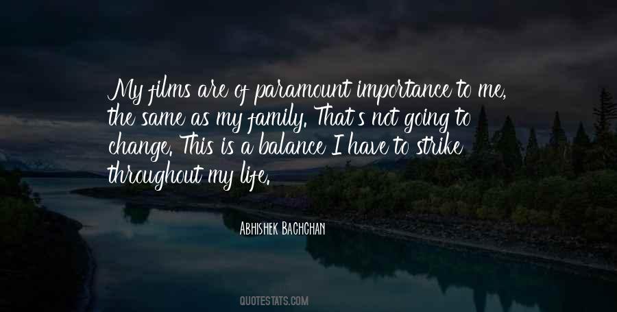 Quotes About Importance Of Family #1825220