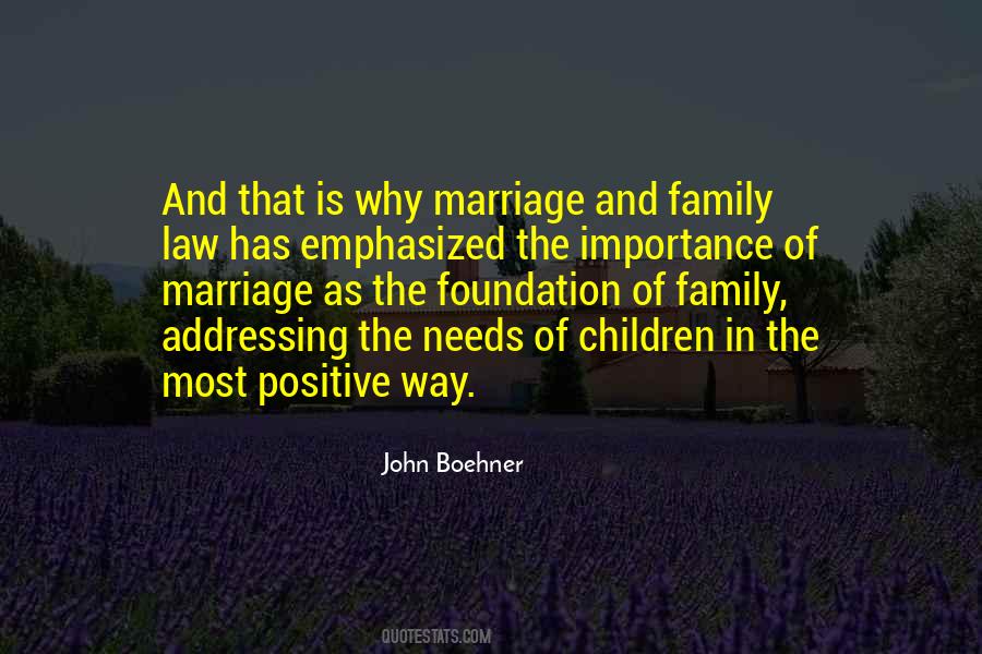 Quotes About Importance Of Family #339805