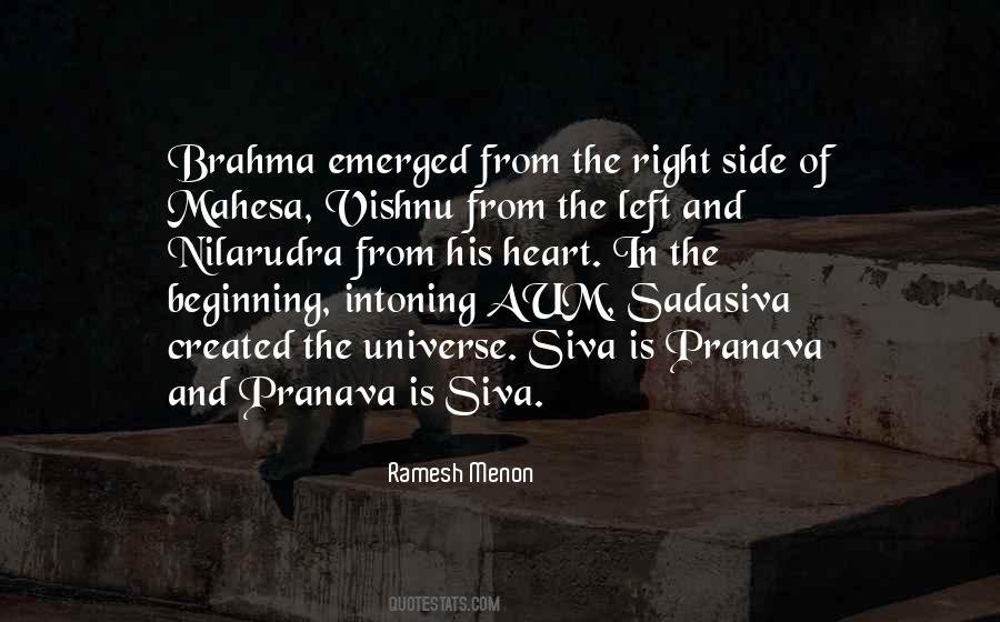 Quotes About Brahma #7517