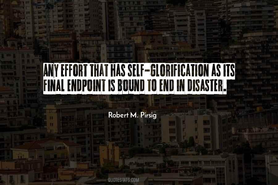 Quotes About Self Glorification #1062539