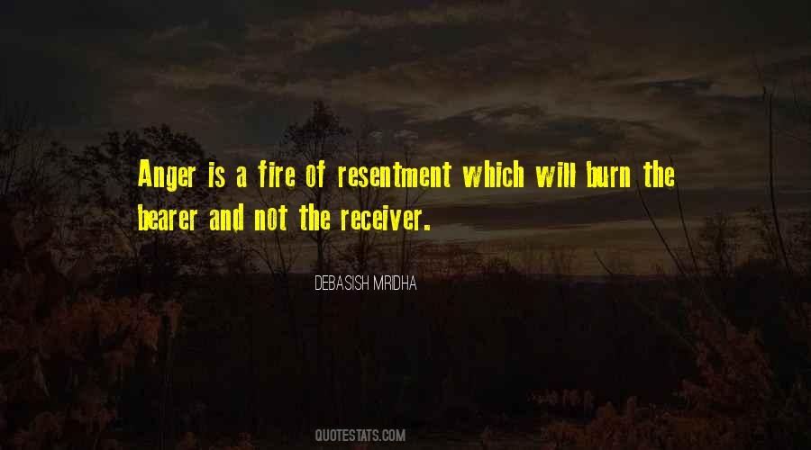 Quotes About Anger And Resentment #280340