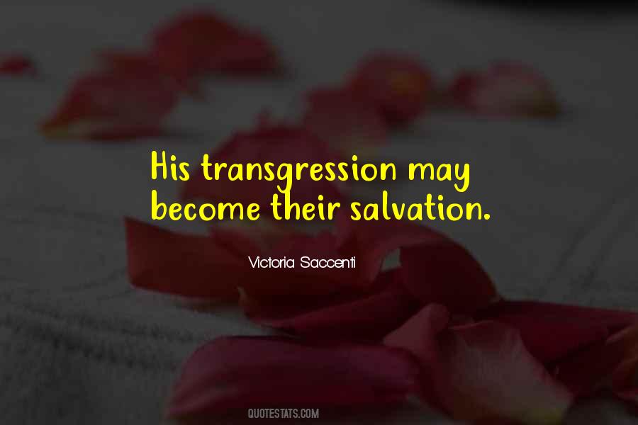 Quotes About Transgression #1438049
