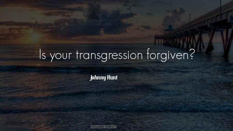 Quotes About Transgression #1716232