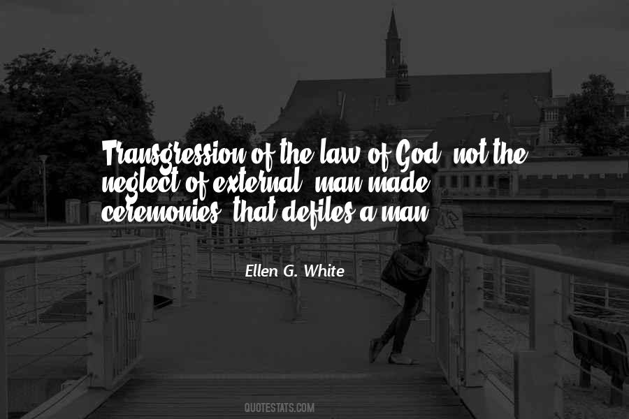 Quotes About Transgression #1745676