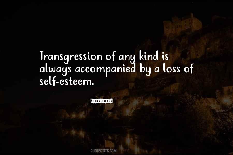 Quotes About Transgression #213854