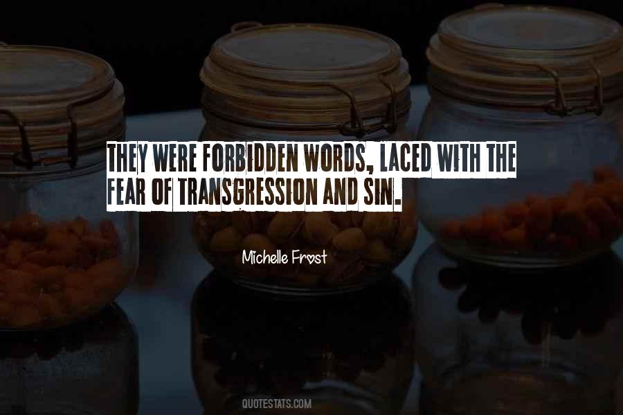 Quotes About Transgression #85074