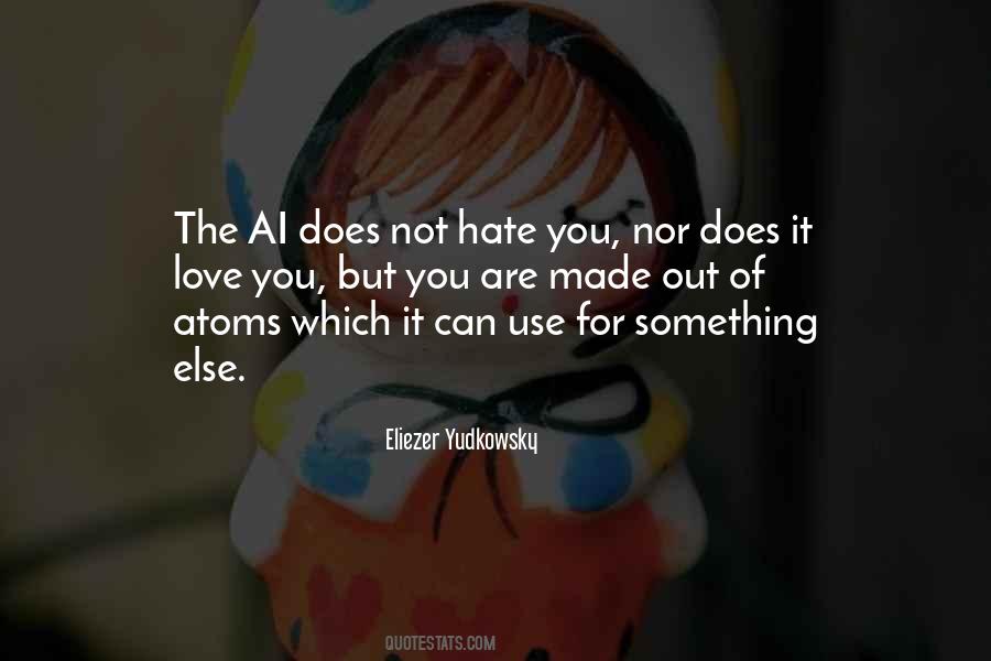 Quotes About Atoms And Love #1736465