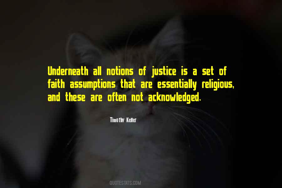 Faith Justice Quotes #1099989