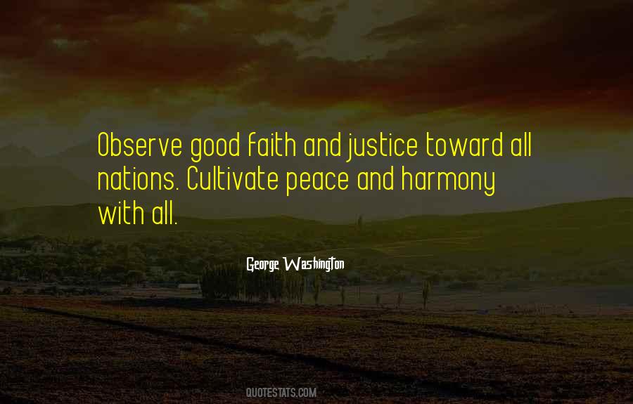 Faith Justice Quotes #1464933