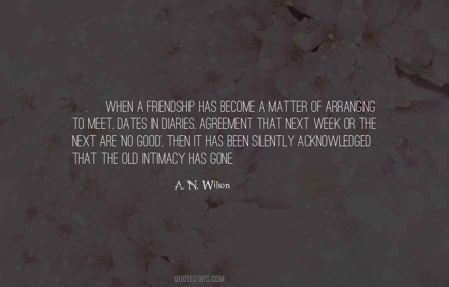 Quotes About A Friendship #1299754