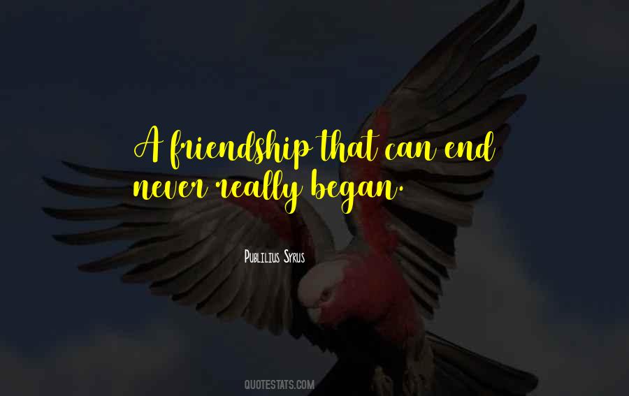 Quotes About A Friendship #1681475