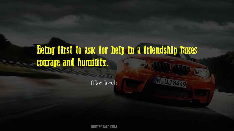 Quotes About A Friendship #1723315