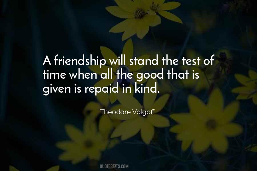 Quotes About A Friendship #1865506
