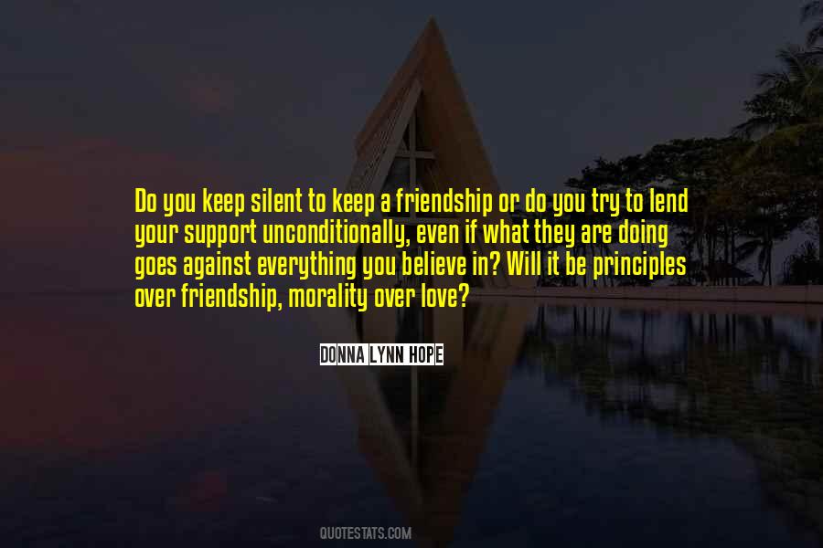 Quotes About A Friendship #418647