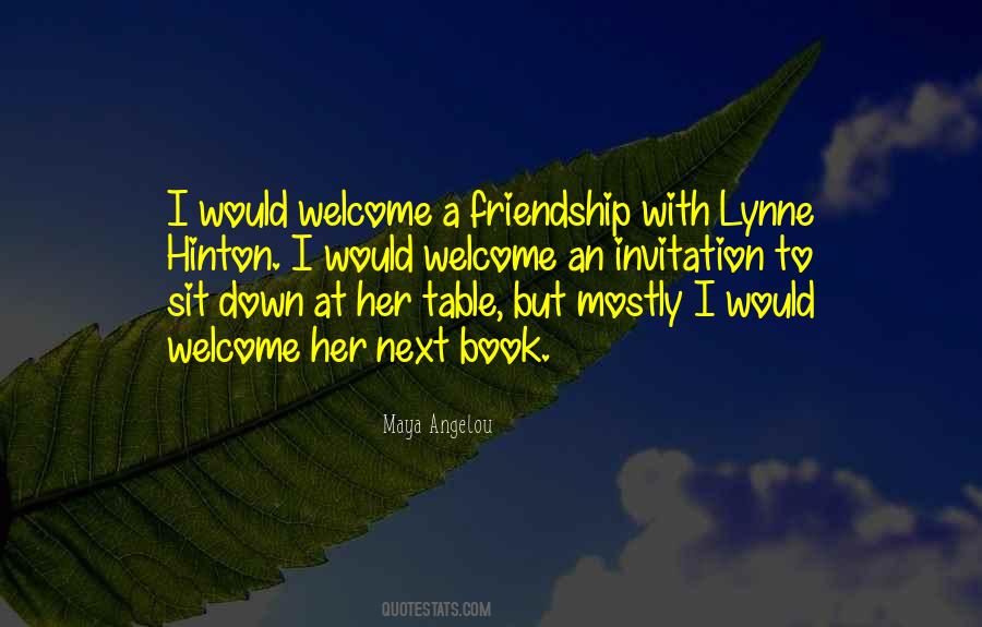 Quotes About A Friendship #968921