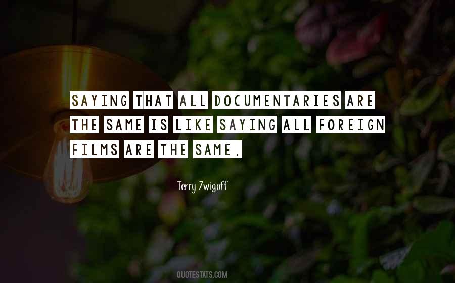 Quotes About Foreign Films #174175