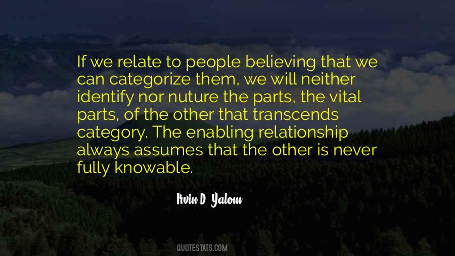 Relate To Other People Quotes #1396130