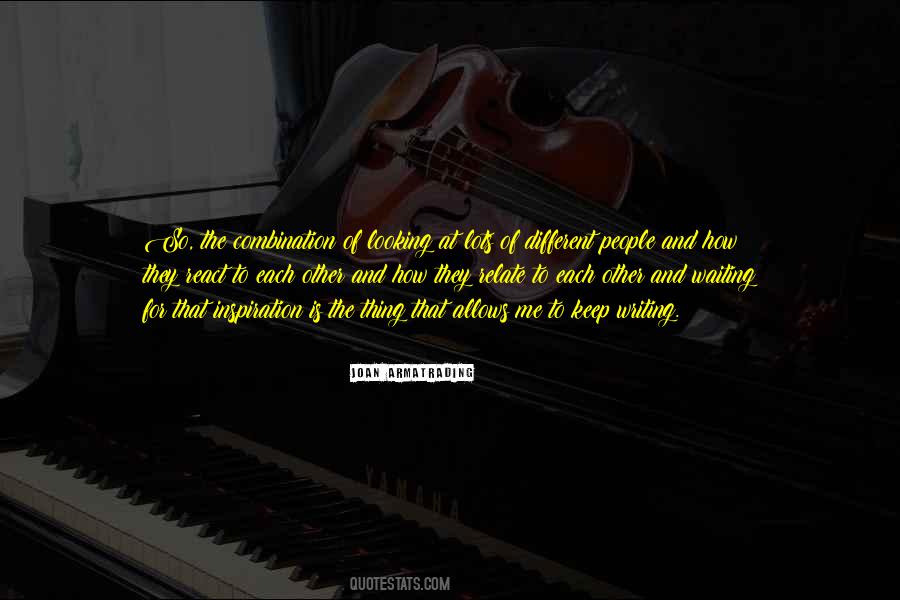 Relate To Other People Quotes #1691856