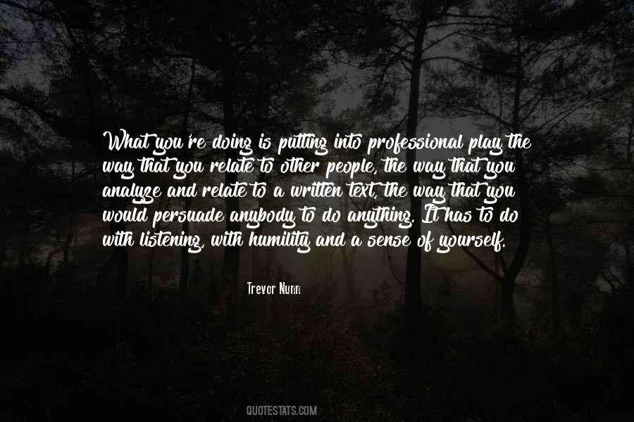 Relate To Other People Quotes #511441