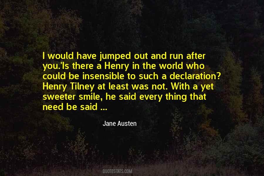 Quotes About Henry Tilney #417722