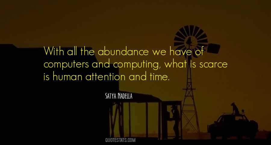 Quotes About Attention And Time #47606